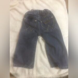 Boy wrangler blue jeans size 1t slim